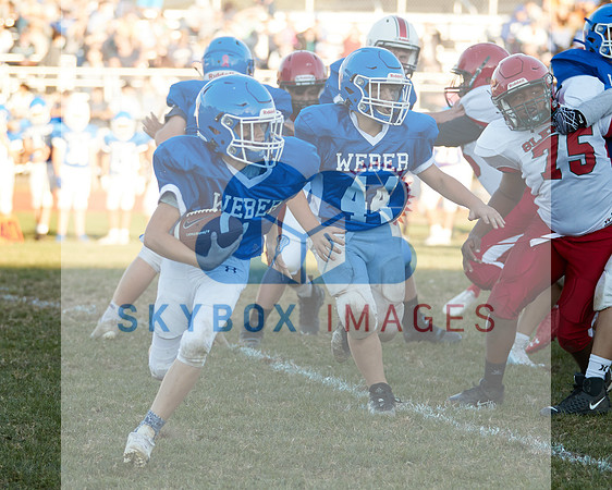 Weber Middle School Football Vs Glen Cove