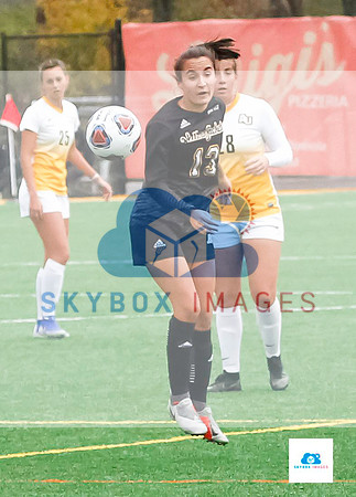 AIC vs Adelphi women's soccer NE10 Playoffs 2019