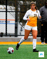 AIC vs Adelphi women's soccer NE10 Playoffs 2019