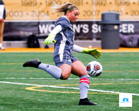 AIC vs Adelphi women's soccer NE10 Playoffs 2019