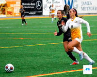 AIC vs Adelphi women's soccer NE10 Playoffs 2019