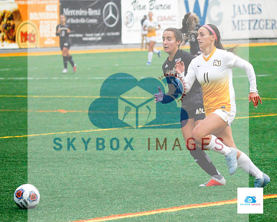AIC vs Adelphi women's soccer NE10 Playoffs 2019