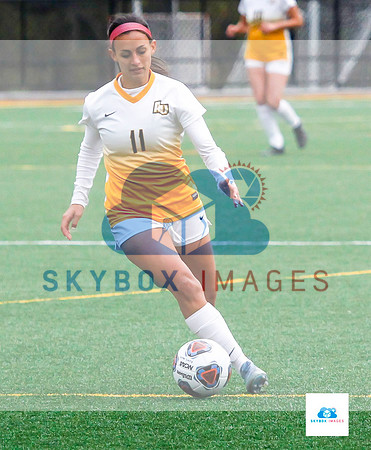 AIC vs Adelphi women's soccer NE10 Playoffs 2019