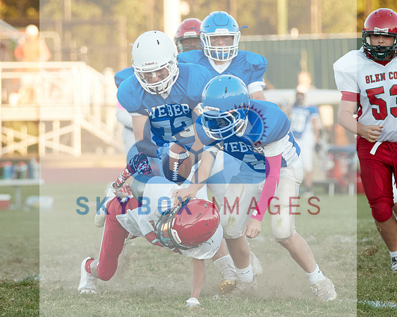 Weber Middle School Football Vs Glen Cove