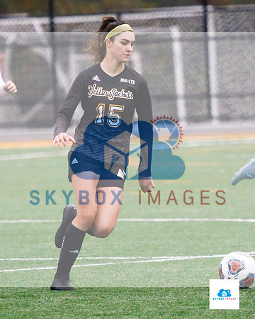 AIC vs Adelphi women's soccer NE10 Playoffs 2019