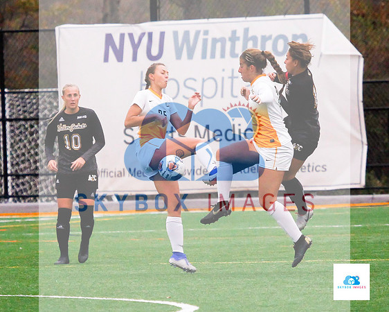 AIC vs Adelphi women's soccer NE10 Playoffs 2019