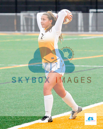 AIC vs Adelphi women's soccer NE10 Playoffs 2019