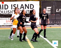 AIC vs Adelphi women's soccer NE10 Playoffs 2019