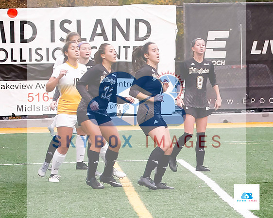 AIC vs Adelphi women's soccer NE10 Playoffs 2019