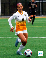 AIC vs Adelphi women's soccer NE10 Playoffs 2019