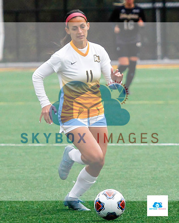 AIC vs Adelphi women's soccer NE10 Playoffs 2019