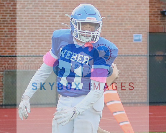 Weber Middle School Football Vs Locust Valley