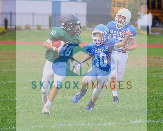 Weber Middle School Football Vs Locust Valley