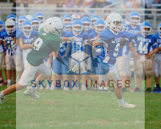 Weber Middle School Football Vs Locust Valley