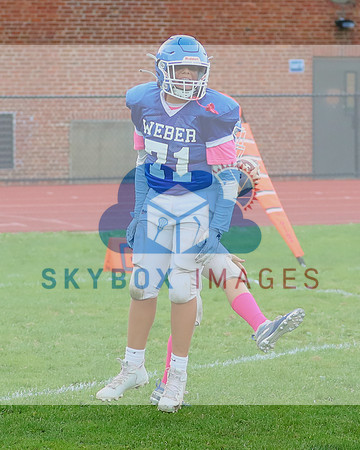 Weber Middle School Football Vs Locust Valley