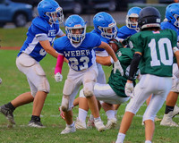 Weber Middle School Football Vs Locust Valley