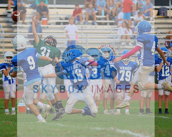 Weber Middle School Football Vs Locust Valley