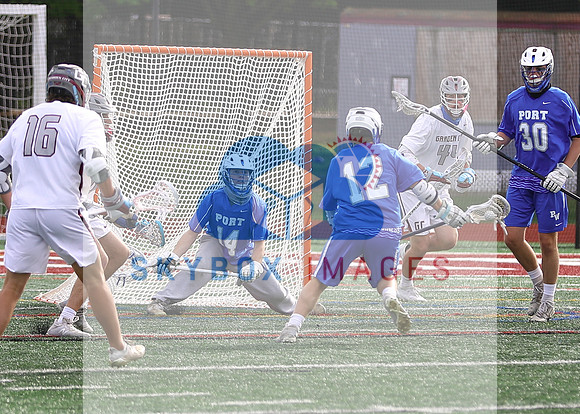 2021 Port Washington Varsity LAX Vs Garden City