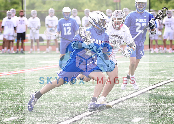 2021 Port Washington Varsity LAX Vs Garden City