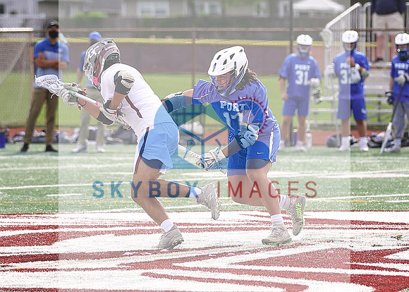2021 Port Washington Varsity LAX Vs Garden City