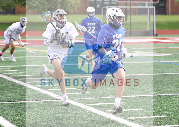 2021 Port Washington Varsity LAX Vs Garden City
