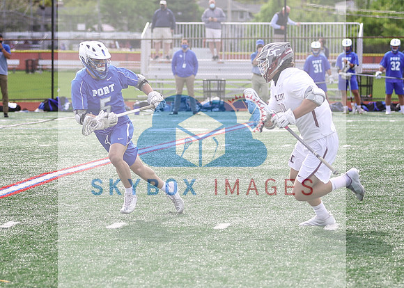 2021 Port Washington Varsity LAX Vs Garden City