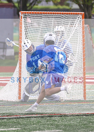 2021 Port Washington Varsity LAX Vs Garden City
