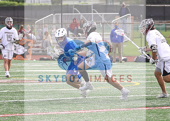 2021 Port Washington Varsity LAX Vs Garden City