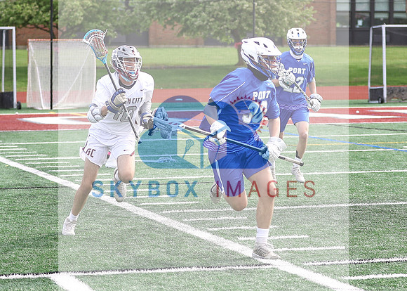 2021 Port Washington Varsity LAX Vs Garden City