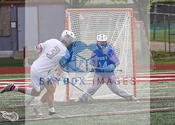 2021 Port Washington Varsity LAX Vs Garden City