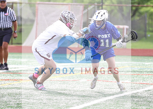 2021 Port Washington Varsity LAX Vs Garden City