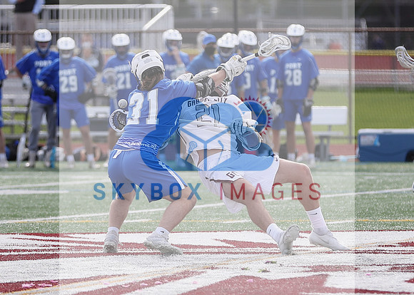 2021 Port Washington Varsity LAX Vs Garden City