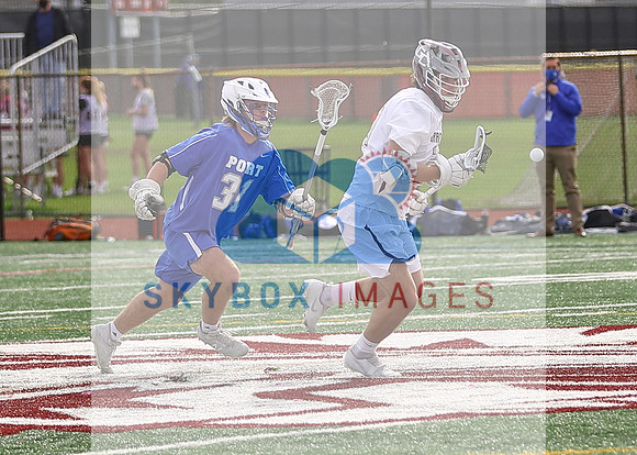 2021 Port Washington Varsity LAX Vs Garden City