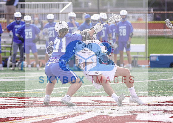2021 Port Washington Varsity LAX Vs Garden City