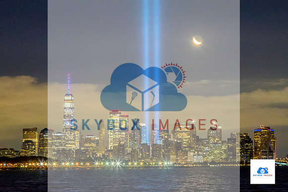 9/11 Memorial Tribute Lights