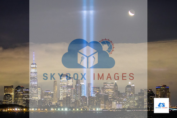 9/11 Memorial Tribute Lights
