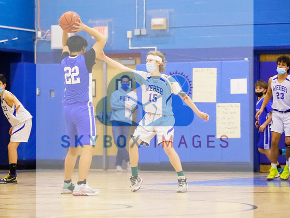 Weber Middle School Boys 8th grade Basketball vs Roslyn