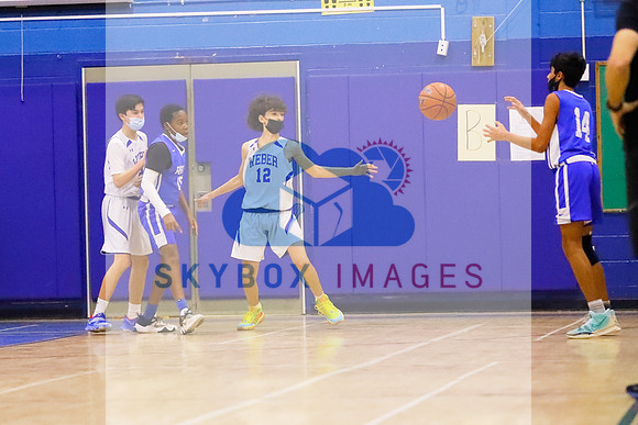 Weber Middle School Boys 8th grade Basketball vs Roslyn