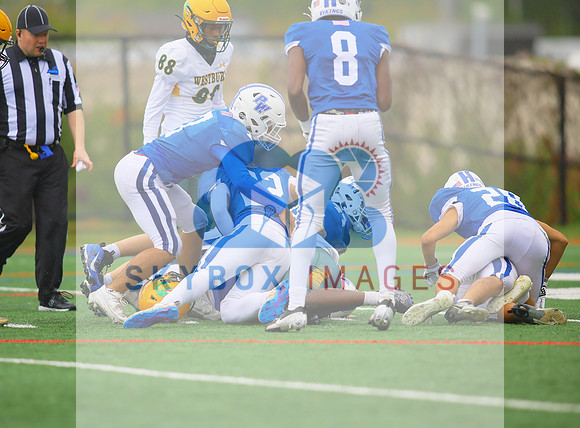 Port Washington Varsity Football Vs Westbury "Pride In Port' Game 2024