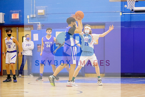 Weber Middle School Boys 8th grade Basketball vs Roslyn