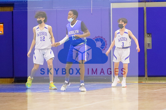 Weber Middle School Boys 8th grade Basketball vs Roslyn