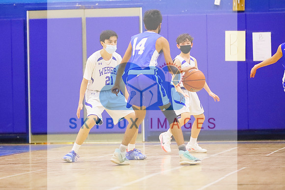 Weber Middle School Boys 8th grade Basketball vs Roslyn