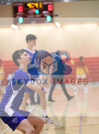 Port Washington Basketball Vs Chaminade18601