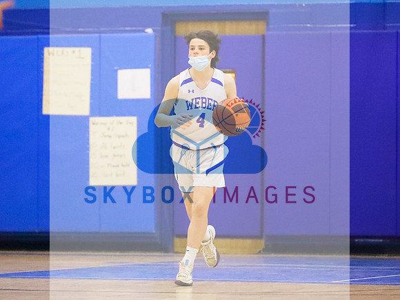 Weber Middle School Boys 8th grade Basketball vs Roslyn