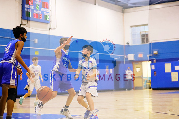 Weber Middle School Boys 8th grade Basketball vs Roslyn