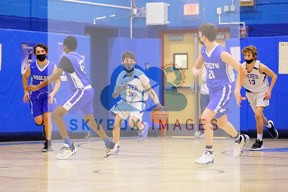 Weber Middle School Boys 8th grade Basketball vs Roslyn