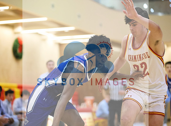 Port Washington Basketball Vs Chaminade18621