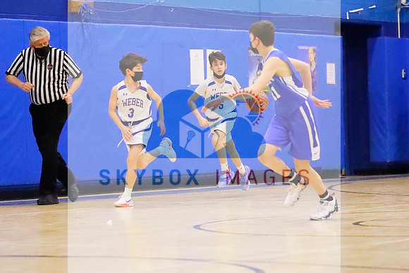 Weber Middle School Boys 8th grade Basketball vs Roslyn