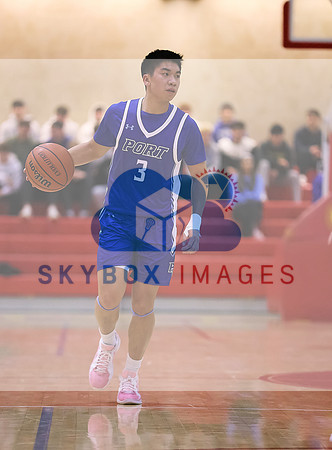 Port Washington Basketball Vs Chaminade18701