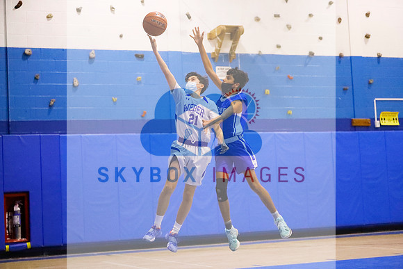 Weber Middle School Boys 8th grade Basketball vs Roslyn